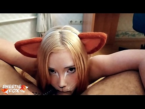 ❤️ Kitsune avalant une bite et du sperme dans sa bouche ❤️❌ Porno dur at us ☑